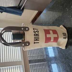 Tote + Able Bottle Thirst Aid Novelty Gift Bag